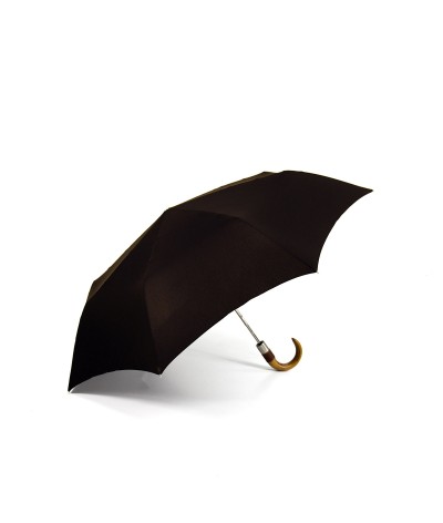 → Longchamp - Parapluie Homme - Chocolat - Confection par Maison Pierre Vaux