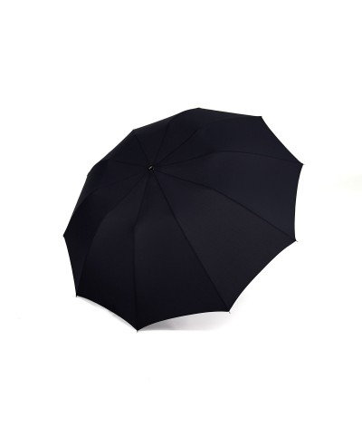 →  Longchamp - Umbrella "Top Automatic" - Black by the French Umbrellas Manufacturer Maison Pierre Vaux