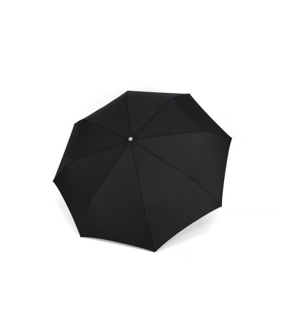 → Longchamp Umbrella "Folding" - Black - Automatic opening/closing - Handcrafted in France by Maison Pierre Vaux