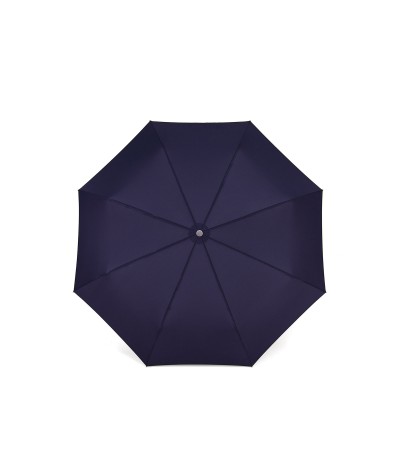 → Longchamp Parapluie "Pliage Automatique Unis" - Navy -  Parapluie de Luxe - Made in France