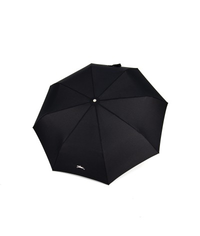 → Longchamp Umbrella "Club Folding" - Black - Automatic Opening/Closing by the French Umbrella Manufacturer Maison Pierre Vaux