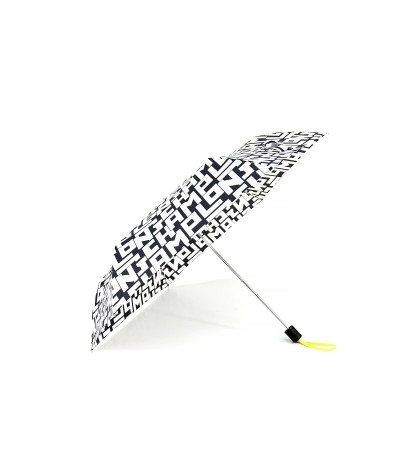 → Longchamp Umbrella "LGP Folding" Black - Mini manual pencil  by the French Umbrella Manufacturer Maison Pierre Vaux