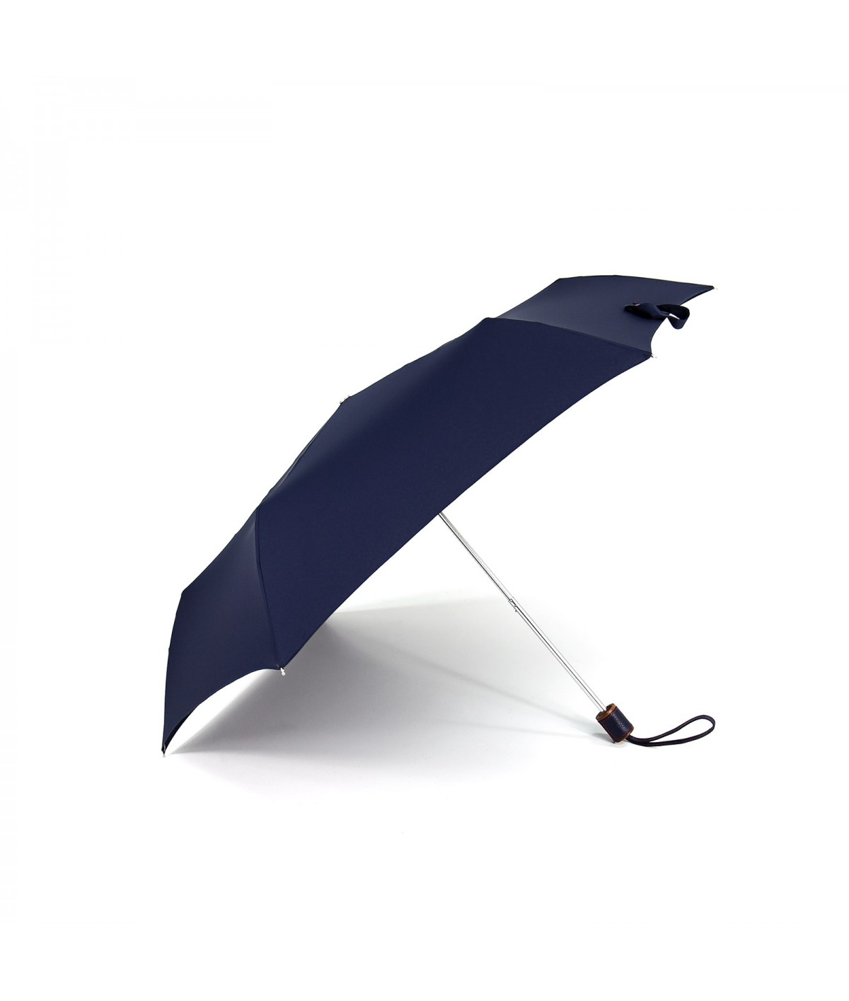 → Longchamp Pliage Club Micro - Navy -  Parapluie Pliable Haut de Gamme