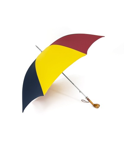 → Longchamp "Golf" - Multirouge -  Parapluie tradionnel Haut de Gamme des Joueurs de  Golf