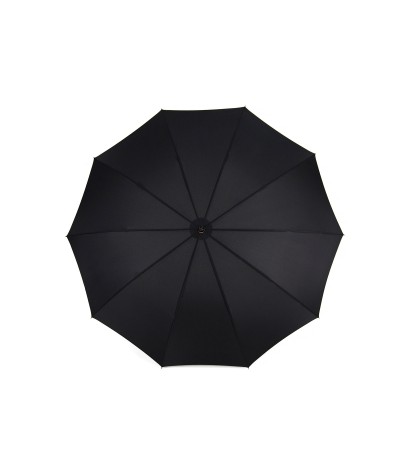 → Longchamp "Classic Homme" - Noir -  Parapluie tradionnel Haut de Gamme  - Parasolerie Française