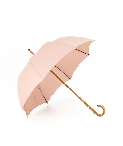 → Umbrella-Parasol - "The Plains" - Hawthorn Pink - Long manual - Umbrella Manufacturer Maison Pierre Vaux
