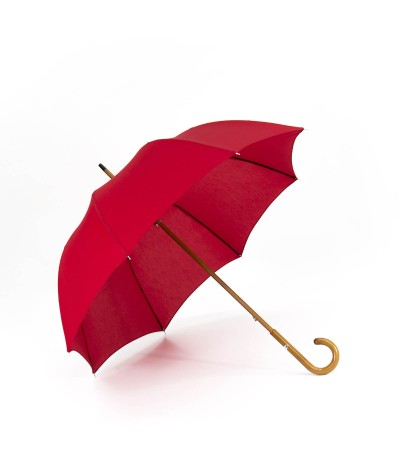 → Parapluie-Ombrelle Long - Série Limitée "Les Unis" - Rouge