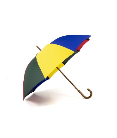 → "The shepherd" Umbrella - Multicolored - Long manual - handcrafted in France by Maison Pierre Vaux