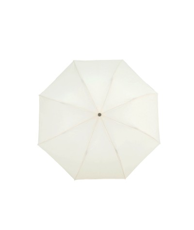 → Parasol "Folding Light Cotton" - Ecru handcrafted in France By the French Umbrellas Manufacturer Maison Pierre Vaux