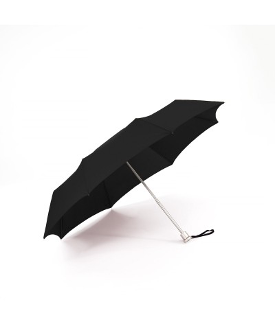 → "Mini manual" Umbrella - Black - Luxury Umbrella Made in France by Maison Pierre Vaux