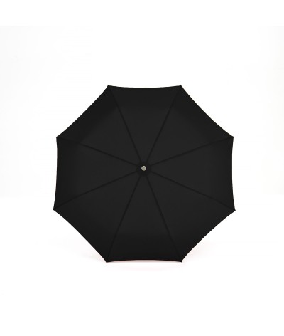 → "Mini manual" Umbrella - Black - Luxury Umbrella Made in France by Maison Pierre Vaux