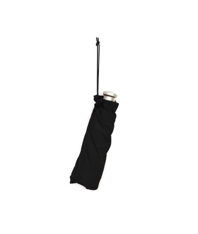 → "Mini manual" Umbrella - Black - Luxury Umbrella Made in France by Maison Pierre Vaux