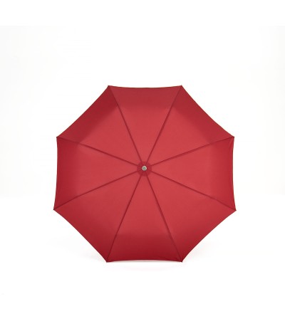 → "Mini manual" Umbrella - Red - Luxury Umbrella Made in France by Maison Pierre Vaux