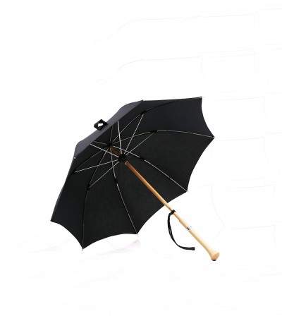 → "Joséphine" Parasol - Black - Sun Umbrellas Handcrafted in France by the Umbrellas Manufacturer Maison Pierre Vaux