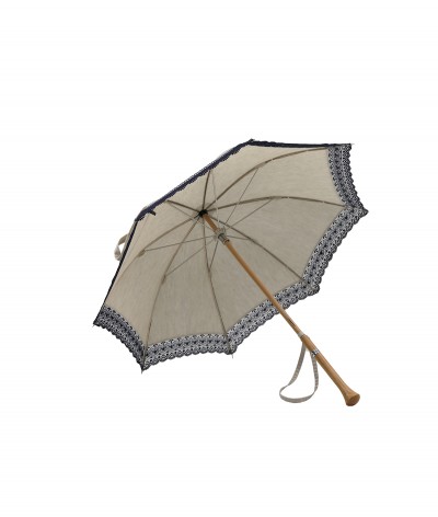 Parasol "Demoiselle" - Long - Sun Umbrellas Handcrafted in France by the Umbrellas Manufacturer Maison Pierre Vaux