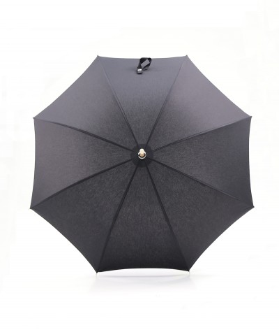 → "Joséphine" Parasol - Black - Sun Umbrellas Handcrafted in France by the Umbrellas Manufacturer Maison Pierre Vaux