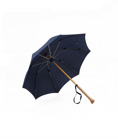 → "Joséphine" Parasol - Navy - Sun Umbrellas Handcrafted in France by the Umbrellas Manufacturer Maison Pierre Vaux