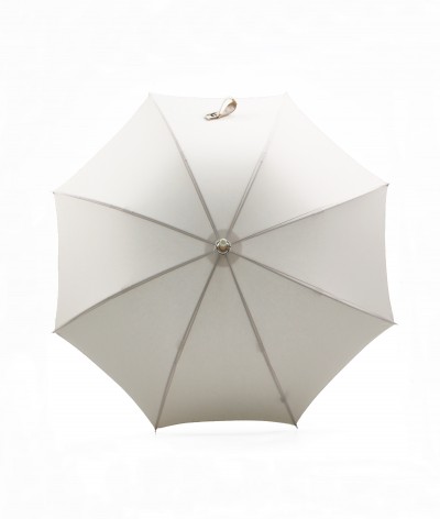 → "Joséphine" Parasol - Ecru - Sun Umbrellas Handcrafted in France by the Umbrellas Manufacturer Maison Pierre Vaux