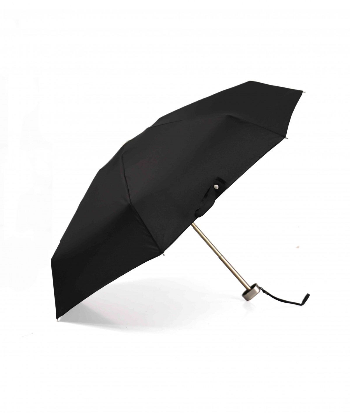 →  "The Little Pocket" Umbrella - Micro manual flat umbrella - Black - Made in  France