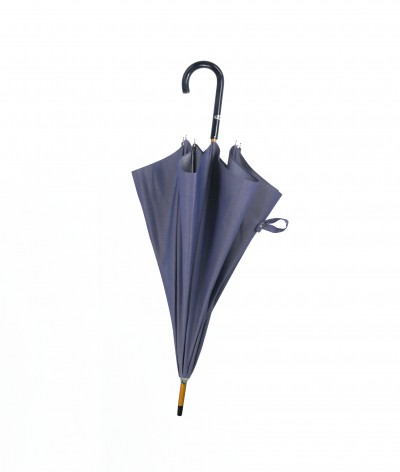 → Parapluie - Le "Denim 01" Classique - Parapluie Long en tissu jean's - Made in France - Maison Pierre Vaux