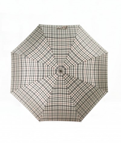 → Parapluie "Mini Manuel" - Écossais n°1- Parapluie Pliant manuel résistant au Vent, Pratique et Léger