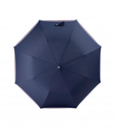 → "The Made in France" Umbrella - Navy Blue - Automatic folding - Handcrafted in France By Maison Pierre Vaux
