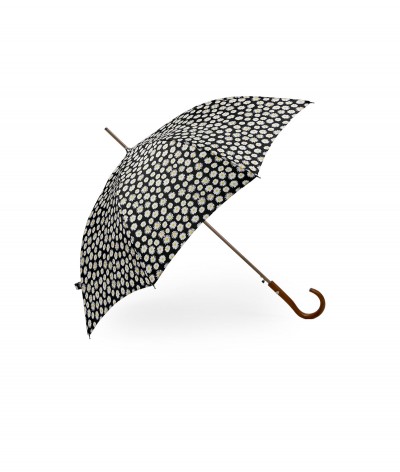→ Parapluie Satin Imprimé Fantaisie - Long Manuel N°1 - Made in France par Maison Pierre Vaux Fabricant Français de Parapluie