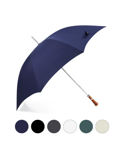 → Parapluie Le Golf - Bleu - Fabrication Traditionnelle artisanale  Française depuis 1920 - Maison Pierre Vaux