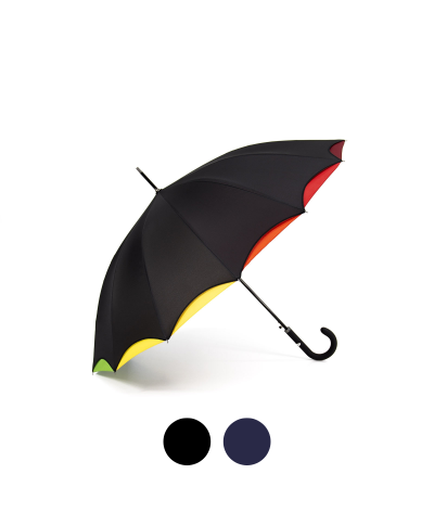 → Parapluie "Arc en Ciel" - Couleurs Vives - Parapluie pas Cher