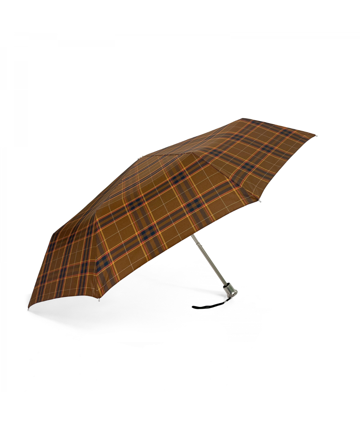 → Parapluie "Mini Manuel" - Écossais n°6- Parapluie Pliant manuel résistant au Vent, Pratique et Léger