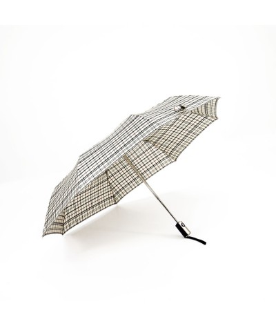 → Parapluie "Mini Automatique" - Écossais n°1- Parapluie Pliant manuel résistant au Vent, Pratique et Léger