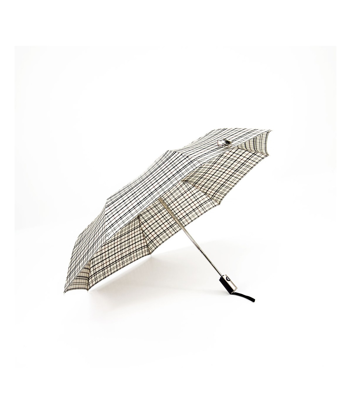 → Parapluie "Mini Automatique" - Écossais n°1- Parapluie Pliant manuel résistant au Vent, Pratique et Léger