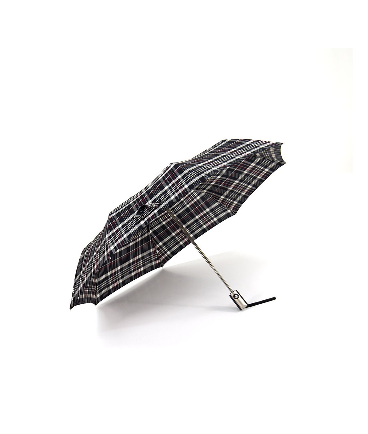 → Parapluie "Mini Automatique" - Écossais n°2- Parapluie Pliant manuel résistant au Vent, Pratique et Léger