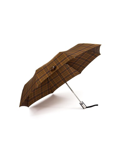 → Parapluie "Mini Automatique" - Écossais n°6- Parapluie Pliant manuel résistant au Vent, Pratique et Léger