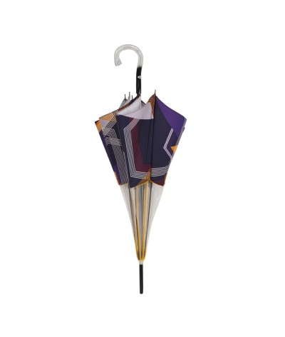 →  Parapluie "Cloche Imprimé et Transparent" - Parapluie Made in France par Maison Pierre Vaux