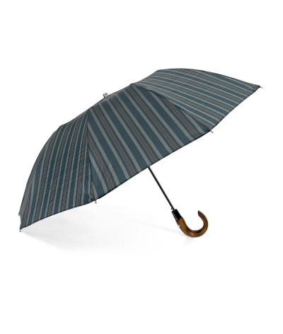 → Parapluie "Le Pratique & Chic" Pliant Fantaisie Homme - Automatique 10 baleines - Maison Pierre Vaux