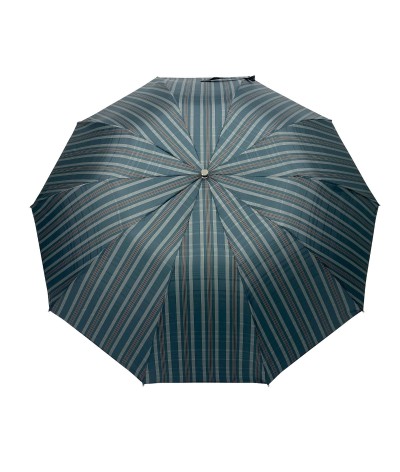 → Parapluie "Le Pratique & Chic" Pliant Fantaisie Homme - Automatique 10 baleines - Maison Pierre Vaux