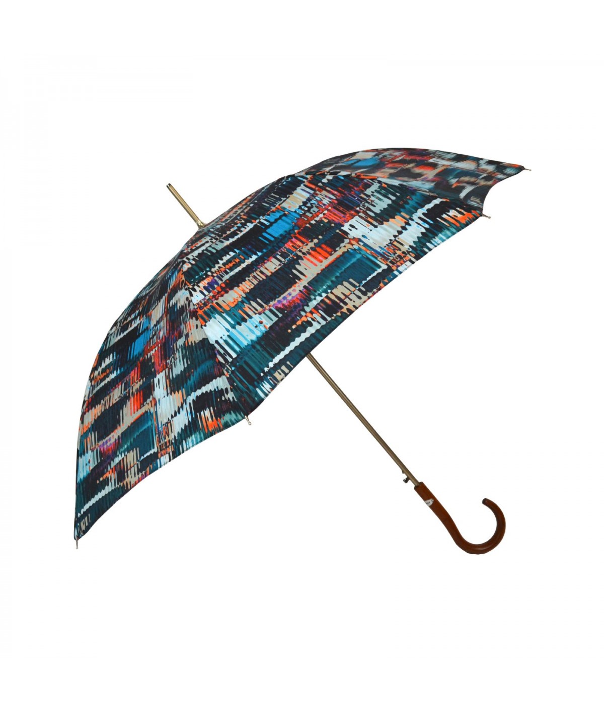 → Parapluie Imprimé Fantaisie - Long Automatique - Made in France par Maison Pierre Vaux Fabricant Français de Parapluie