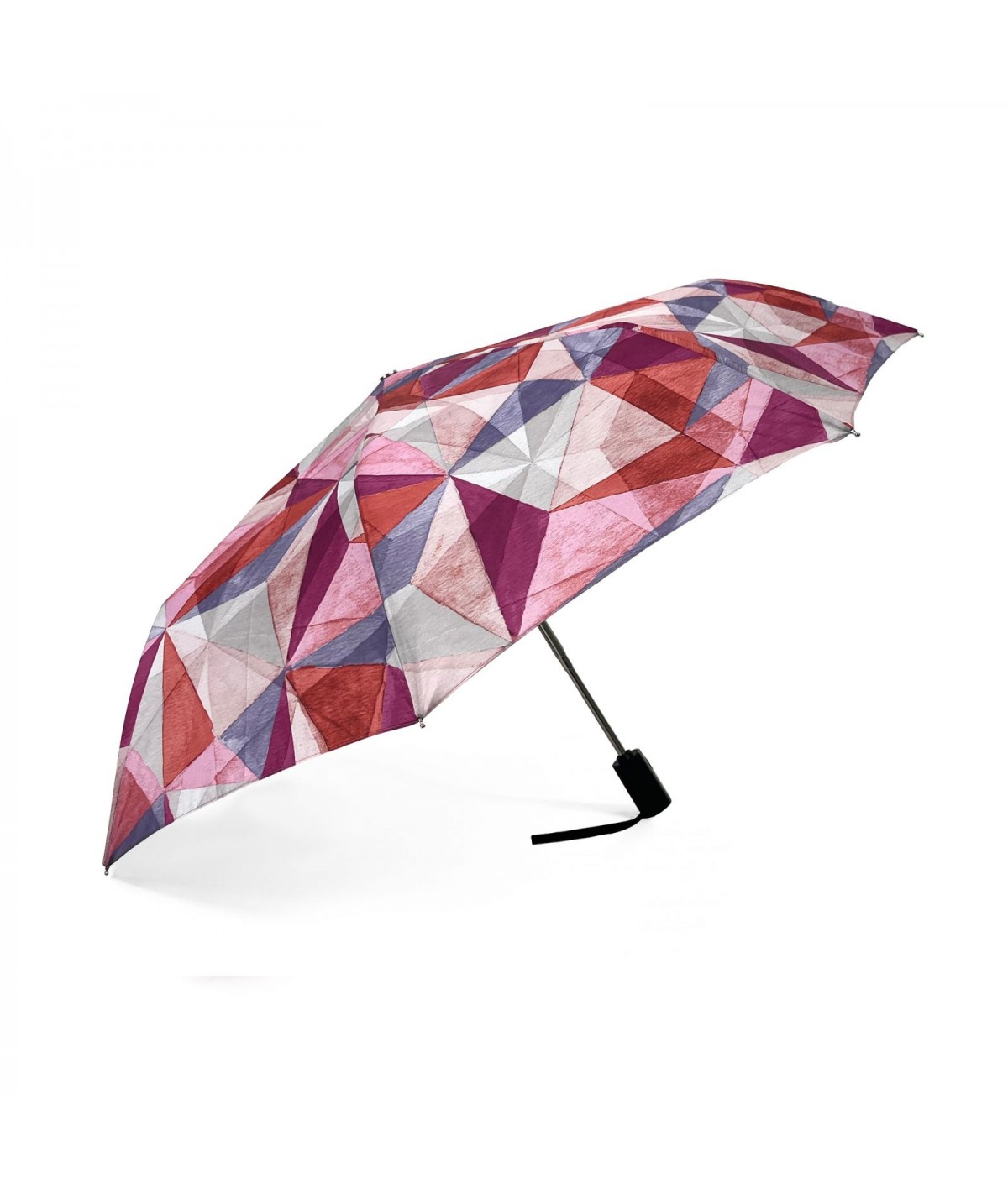 → Parapluie Imprimé Fantaisie - Pliant Automatique - Made in France par Maison Pierre Vaux Fabricant Français de Parapluie