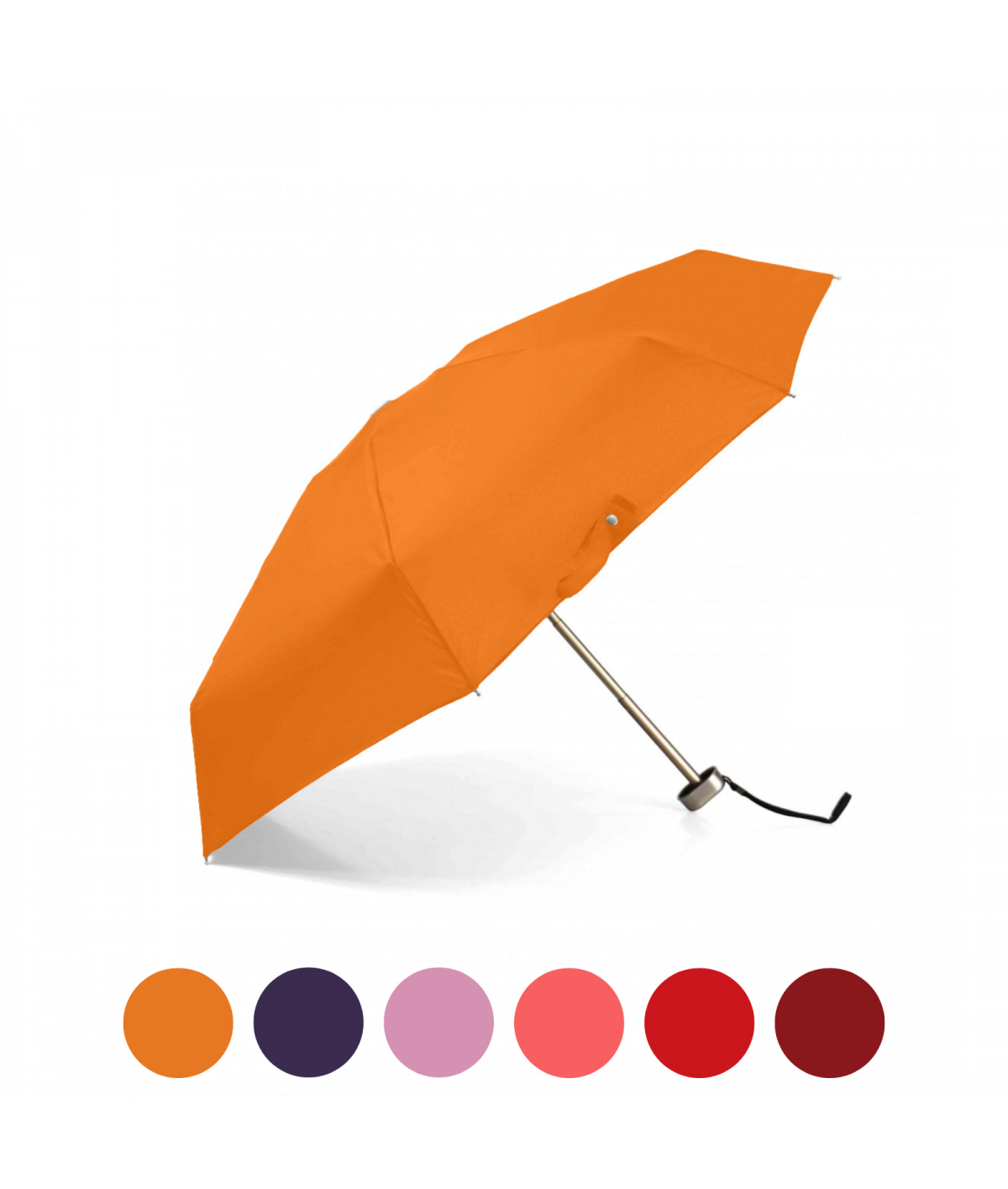 Parapluie Pliant Anti-UV Portable - Léger, 6 Baleines, Protection UPF 50+ - Plusieurs Couleurs