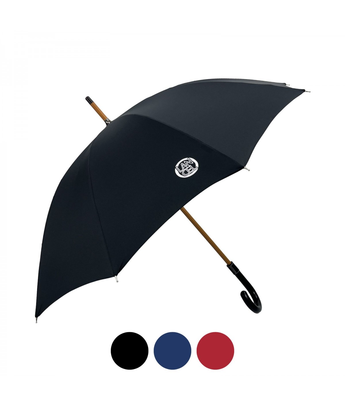 → Parapluie - Tempête Bleu - Parasolerie Maison Pierre Vaux France -  Atelier de Confection de Parapluie et d'Ombrelle