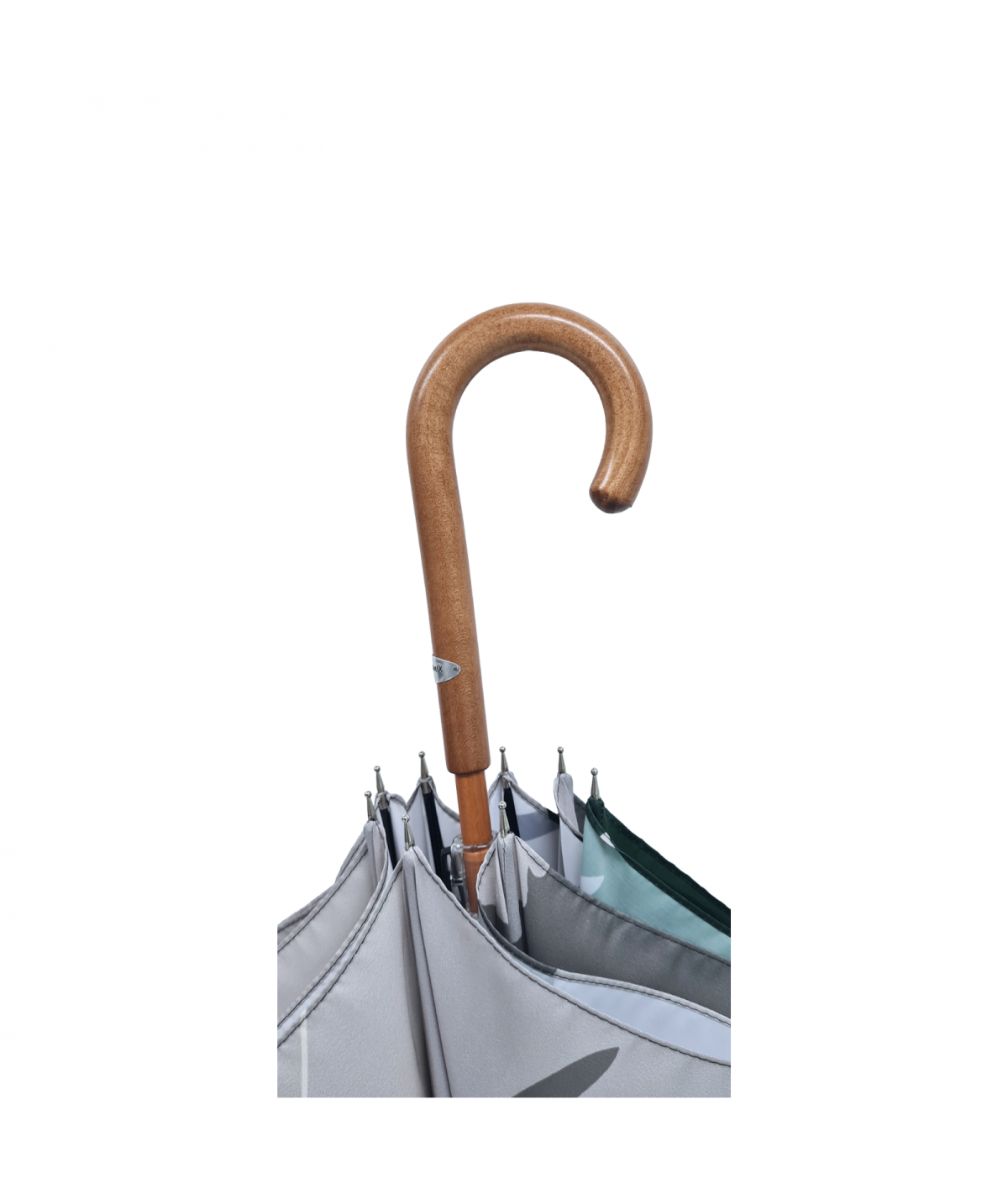 Spetebo Parapluie XL Transparent Avec Bouton Pression – 100