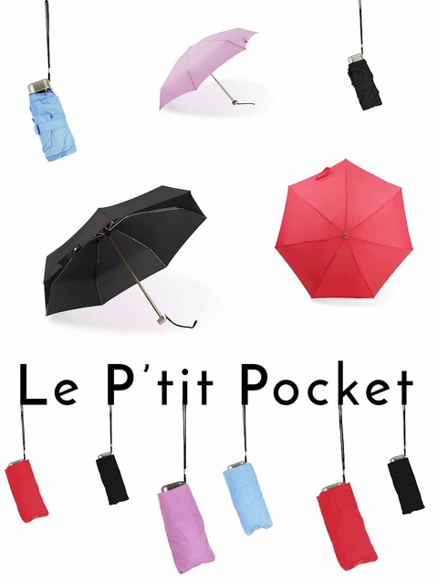 → Parapluie Tempête Pliant - Rouge - Fabricant de Parapluie et d'ombrelle  par la Maison Pierre Vaux
